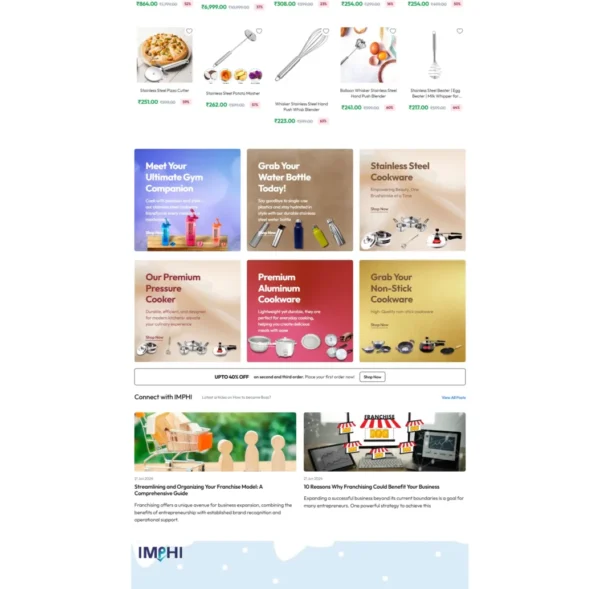 Imphi website by WebDev24x7